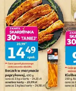 Auchan Auchan Boczek w marynacie paprykowej oferta