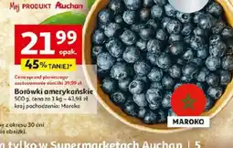 Auchan Borówki amerykańskie oferta