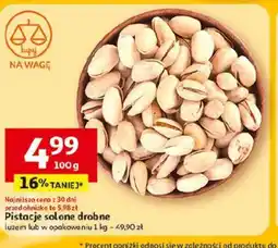 Auchan Pistacje solone drobne oferta