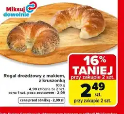 Carrefour Rogal drożdżowy z makiem oferta