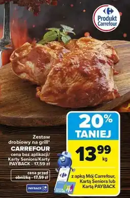 Carrefour Zestaw drobiowy na grill oferta
