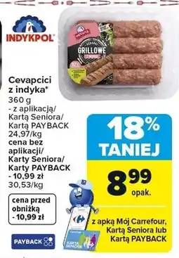 Carrefour Cevapcici z indyka oferta