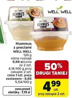Carrefour Hummus z preclami oferta