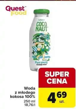 Carrefour Woda z młodego kokosa 100% oferta