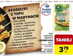 Carrefour Tofu naturalne wędzone oferta
