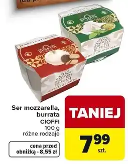 Carrefour Ser mozzarella różne rodzaje oferta