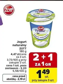 Carrefour Jogurt naturalny oferta