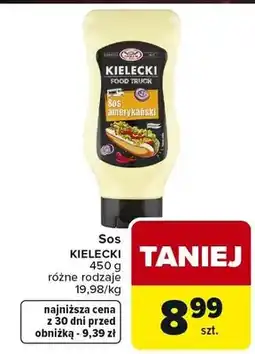 Carrefour Sos amerykański różne rodzaje oferta