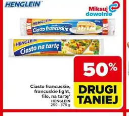 Carrefour Henglein Ciasto francuskie / na tartę oferta