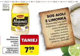 Carrefour Majonez dekoracyjny oferta