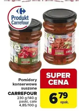 Carrefour Pomidory konserwowe suszone oferta