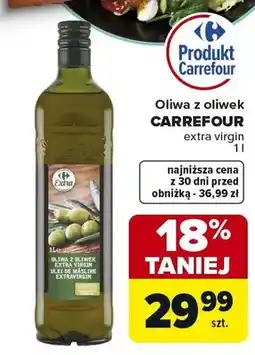 Carrefour Oliwa z oliwek extra virgin oferta