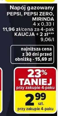 Carrefour Napój gazowany oferta