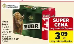 Carrefour Piwo Żubr oferta