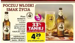 Carrefour Piwo bezzwrotna różne rodzaje oferta
