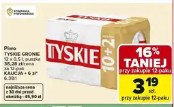 Carrefour Piwo Gronie oferta