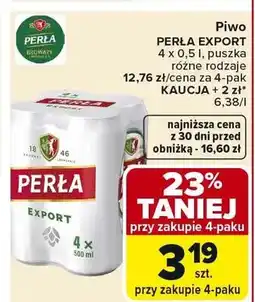 Carrefour Piwo Export oferta