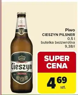 Carrefour Piwo Pilsner butelka bezzwrotna oferta