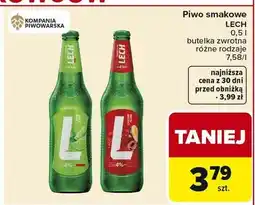 Carrefour Piwo smakowe butelka zwrotna różne rodzaje oferta