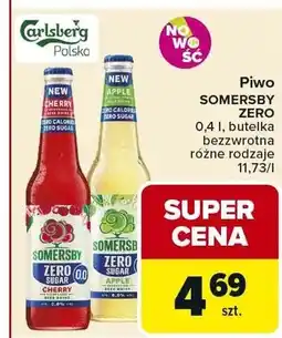 Carrefour Piwo Somersby Zero oferta