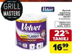Carrefour Ręcznik papierowy maxi TURBO super MOCNY 3-warstwowy oferta
