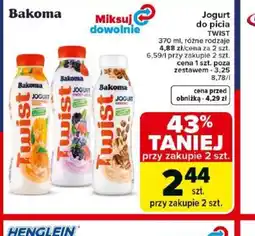 Carrefour Bakoma Jogurt Twist oferta