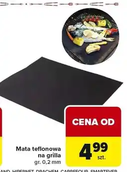 Carrefour Mata teflonowa na grilla oferta