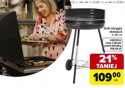 Carrefour Grill okrągły Ø 48 cm oferta