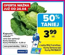 Carrefour Kapusta włoska oferta