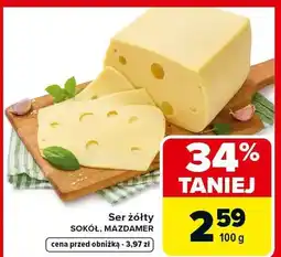 Carrefour Ser żółty sokół, mazdamer oferta