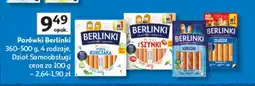 Auchan Parówki berlinki 360-500 g 4 rodzaje dział samoobsługi oferta
