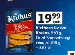 Auchan Kiełbasa śląska dział samoobsługi oferta