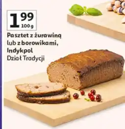 Auchan Pasztet z żurawiną lub z borówkami oferta