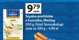Auchan Szynka mortlińska z kurczaka dział samoobsługi oferta