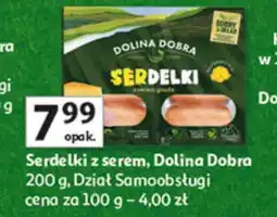 Auchan Serdelki z serem oferta