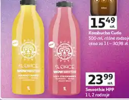 Auchan Napój kombucha różne rodzaje oferta