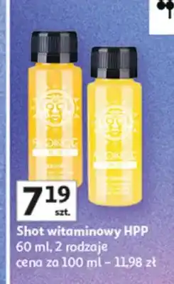 Auchan Shot witaminowy HPP oferta