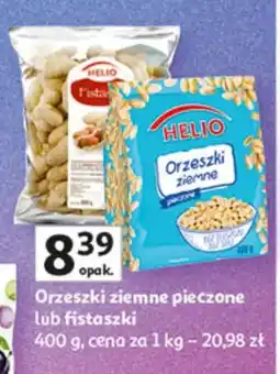 Auchan Orzeszki ziemne pieczone lub pistacjowe oferta