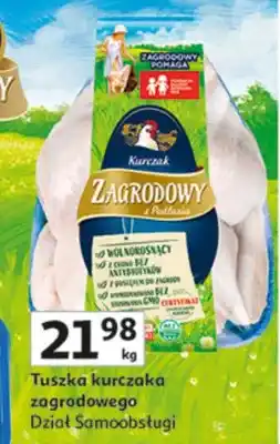 Auchan Tuszka kurczaka zagrodowego Dział Samoobsługi oferta
