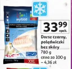 Auchan Dorsz czarny, polędwiczki bez skóry oferta