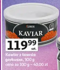 Auchan Kawior z łososia gorbusza oferta