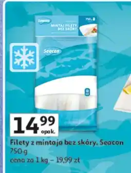 Auchan Filety z mintaja bez skóry oferta