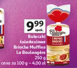 Auchan Bułeczki drożdżowe Brioche Muffins oferta