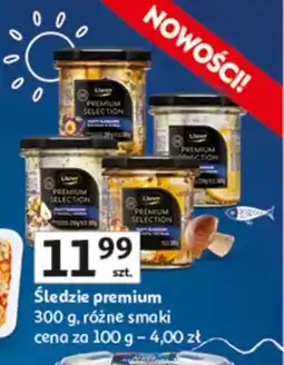 Auchan Śledzie premium, różne smaki oferta