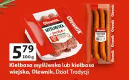 Auchan Kiełbasa myśliwska lub kiełbasa wiejska, Dział Tradycji oferta