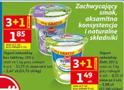 Auchan Jogurt naturalny Zott oferta
