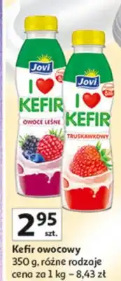 Auchan Kefir owocowy, różne rodzaje oferta