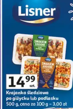 Auchan Krajanka śledziowa po giżycku lub podlasku oferta