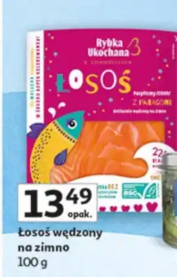 Auchan Łosoś wędzony na zimno oferta