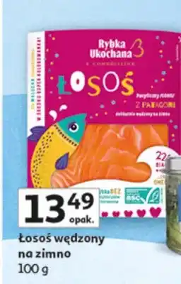 Auchan Łosoś wędzony na zimno oferta